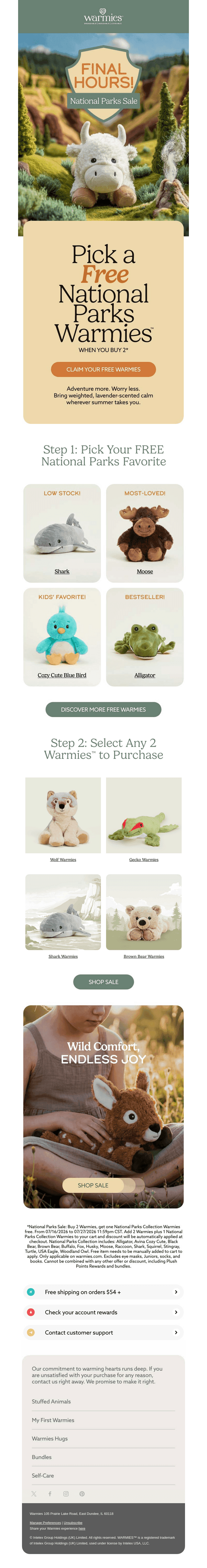 Last chance to pick your FREE gift