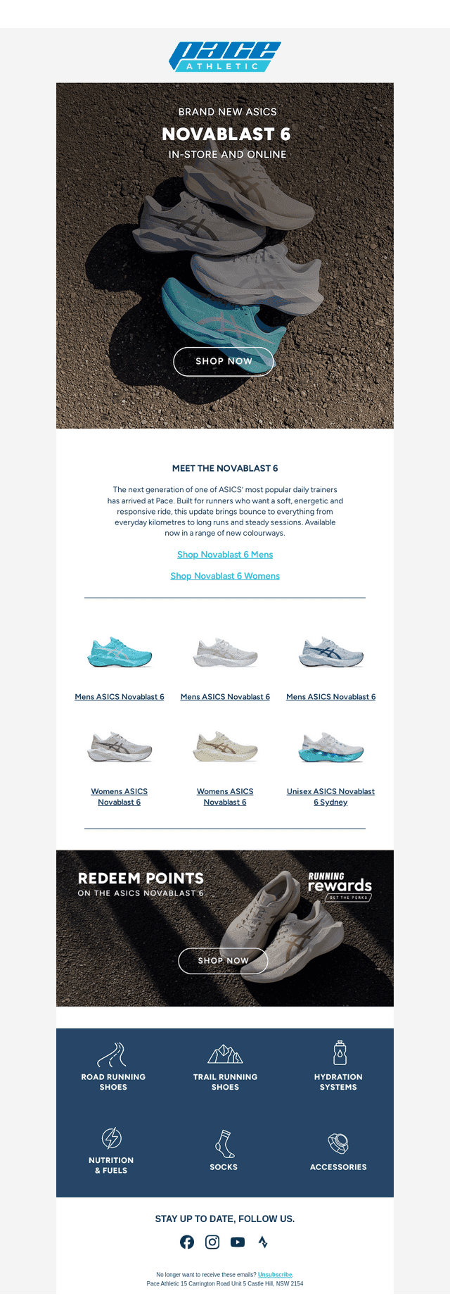 More ASICS Novablast 6 Colours...