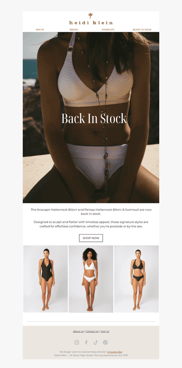 Heidi Klein email from Tue, Jul 28, 2026