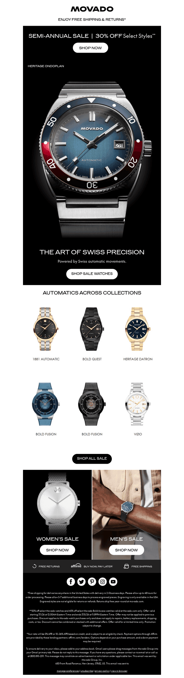 The Automatic Edit: 30% Off Select Styles