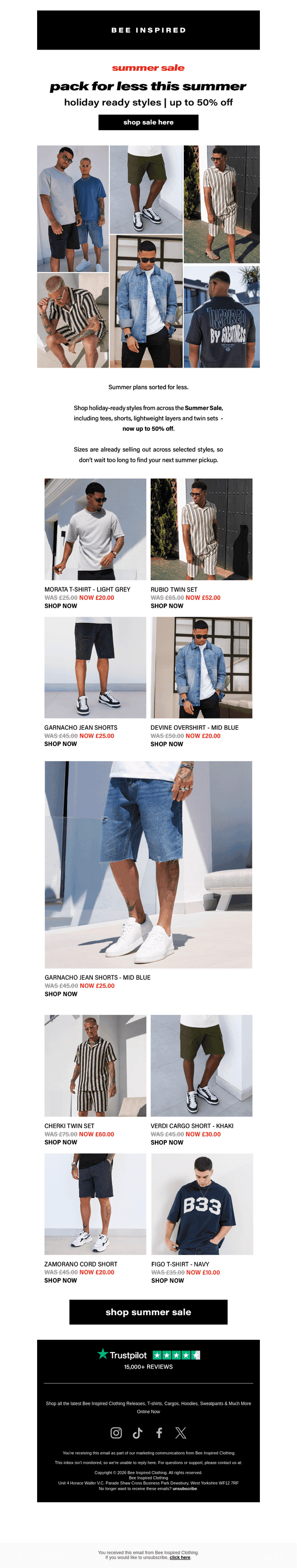 SALE | Pack For Less ☀️