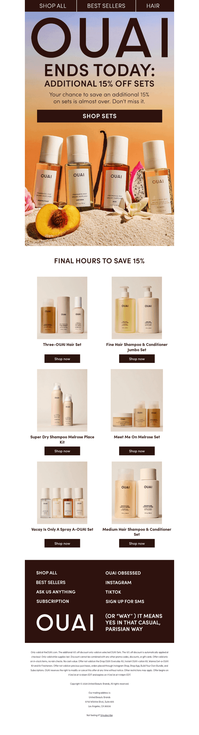 ONE DAY ONLY: More time to save