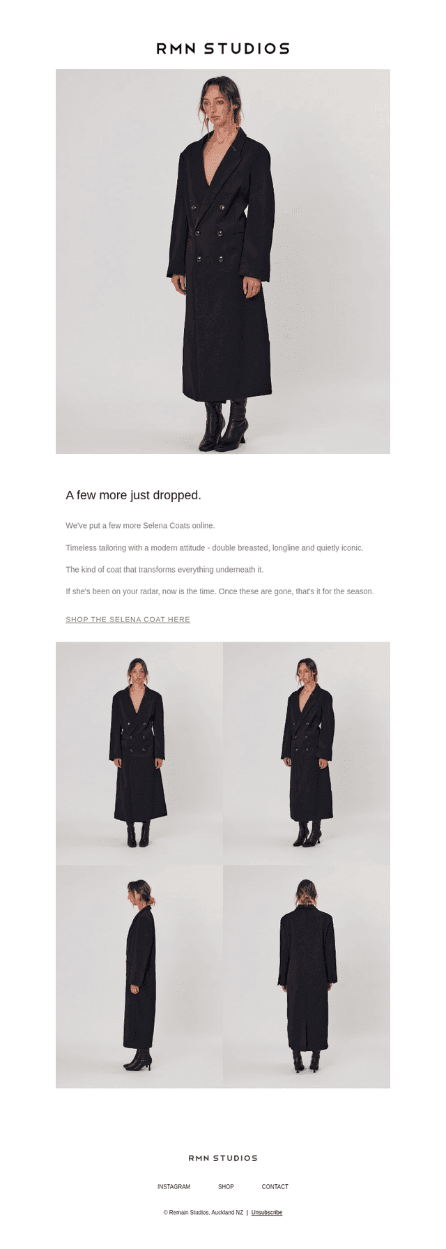 The Selena Coat