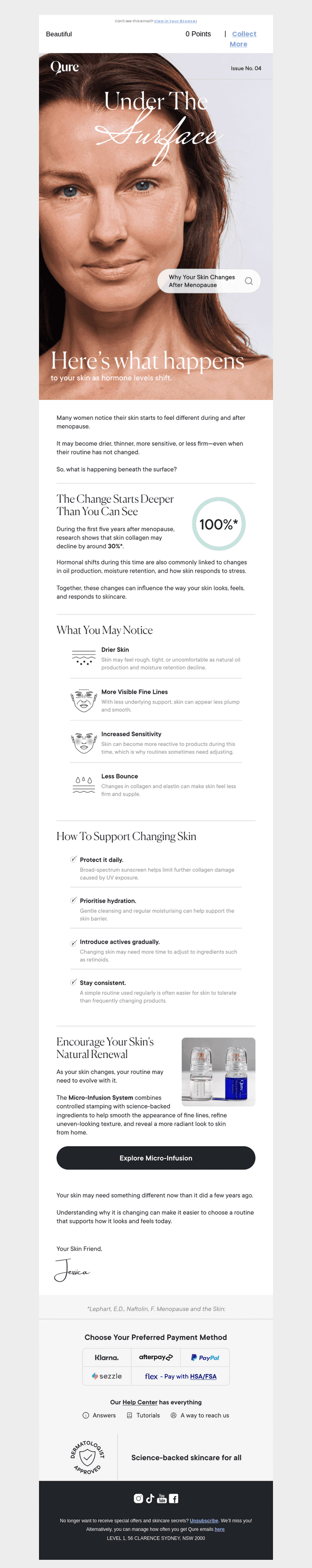 Why your skin changes after menopause