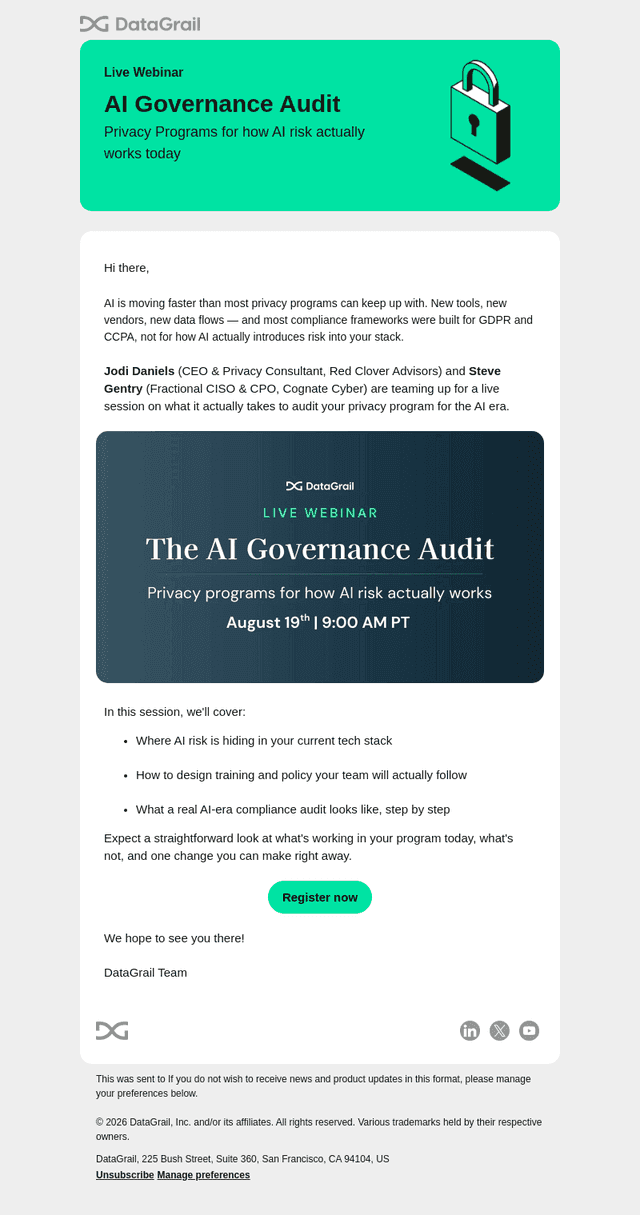 Is your privacy program keeping up with AI?