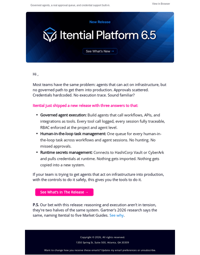 The Governed Path to Production AI Agents is Here