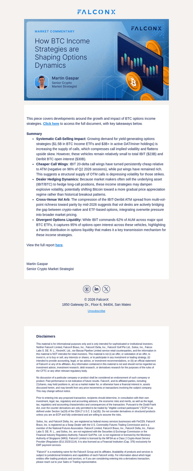 FalconX email from Wed, Jul 29, 2026