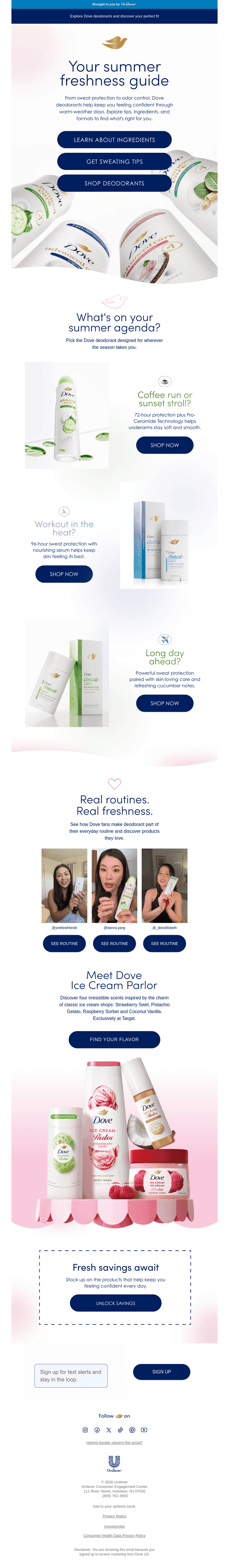 💙 Find your Dove deo match