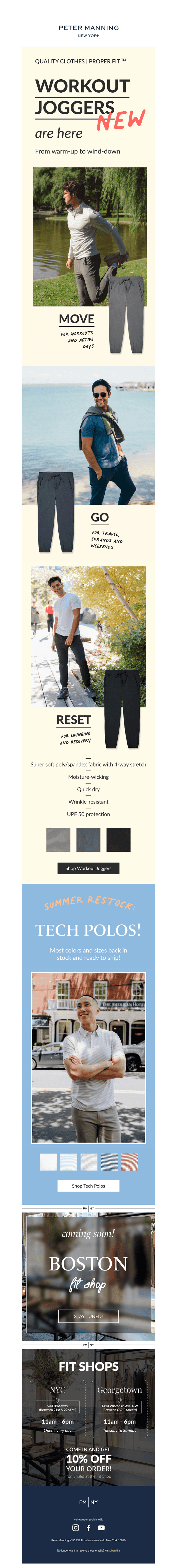 The Joggers you’ll live in