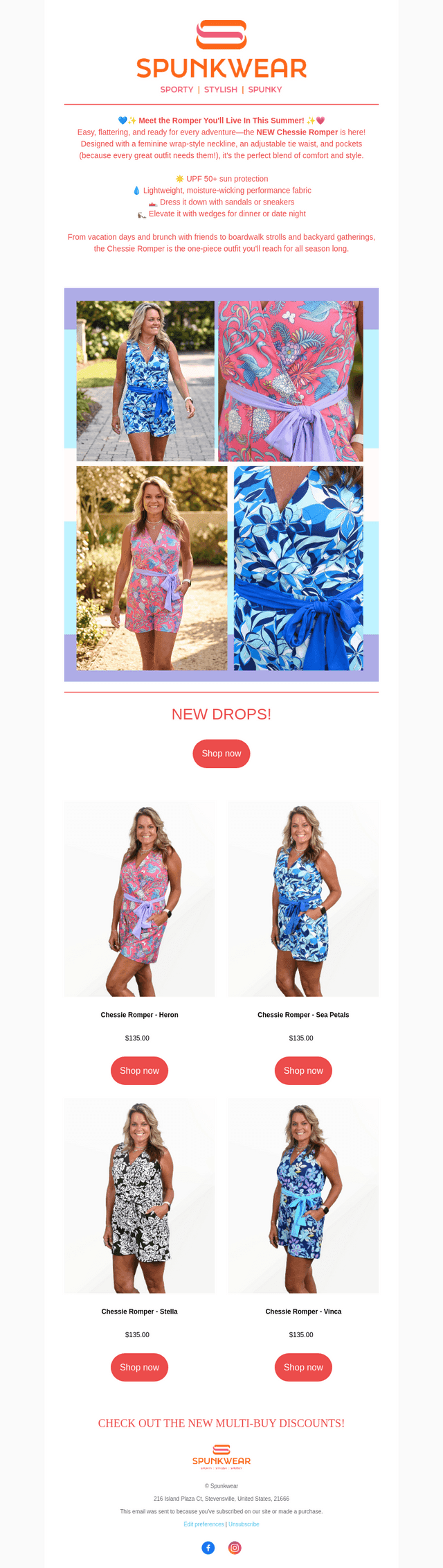🌟 Check out our new rompers!