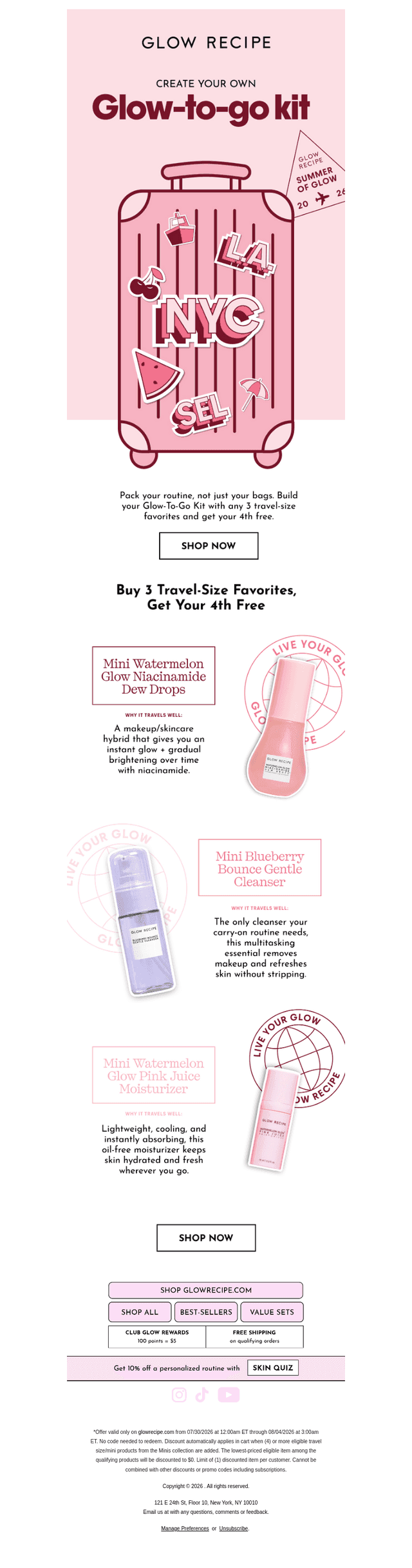 Build Your Glow-To-Go Kit