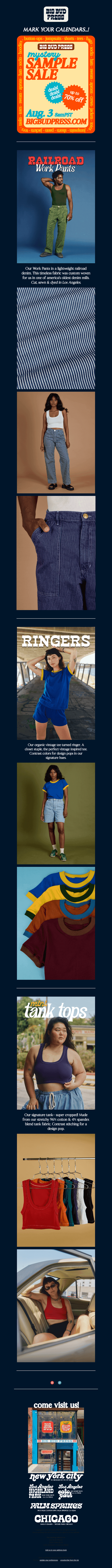 NEW DENIM & TEES & AN ANNOUNCEMENT.....!