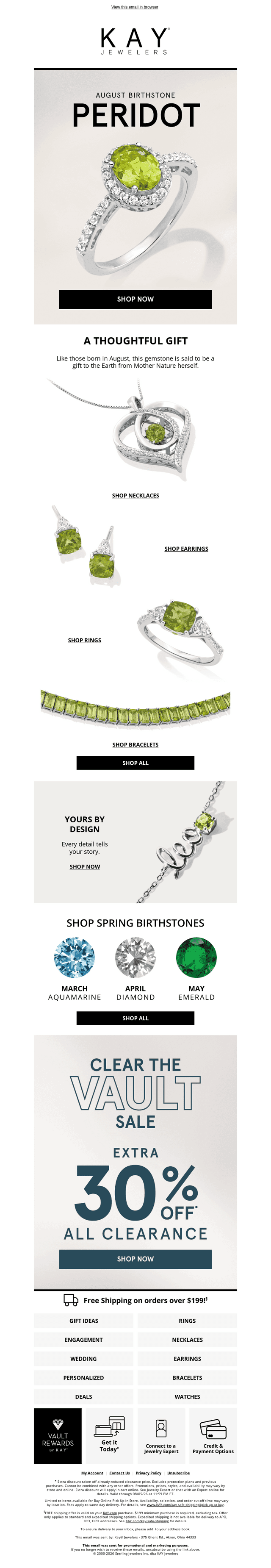A stunning month for a stunning gift 💚