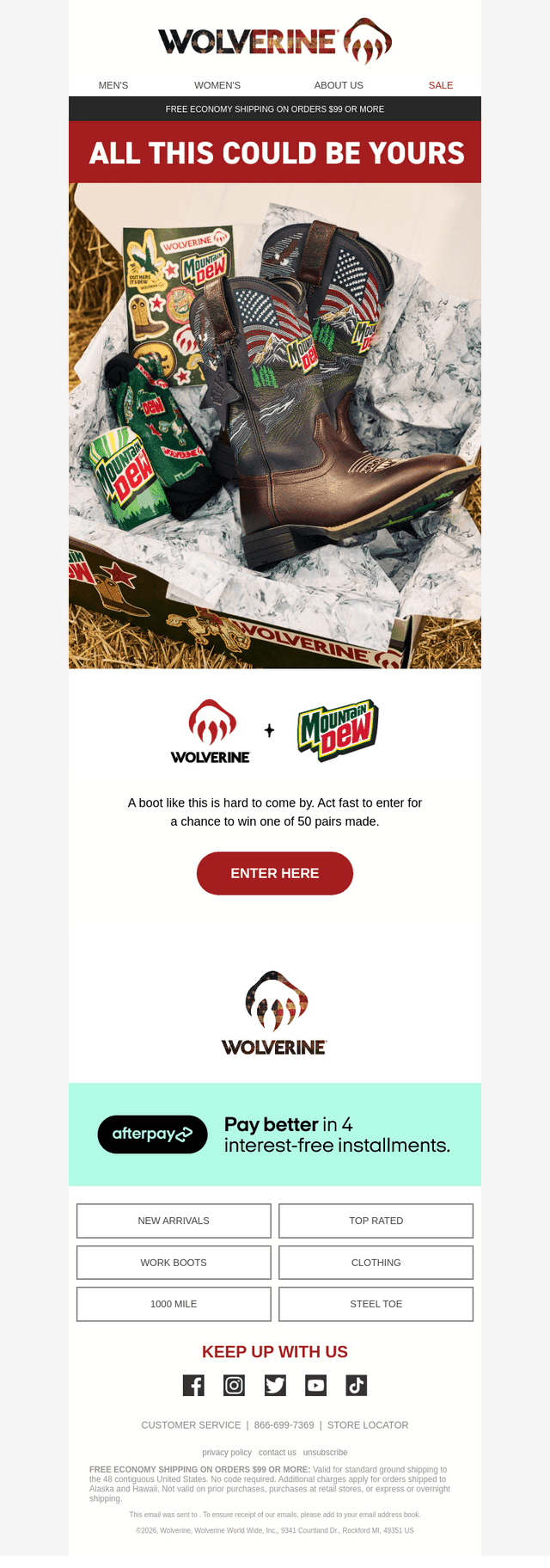 Wolverine email from Thu, Jul 30, 2026