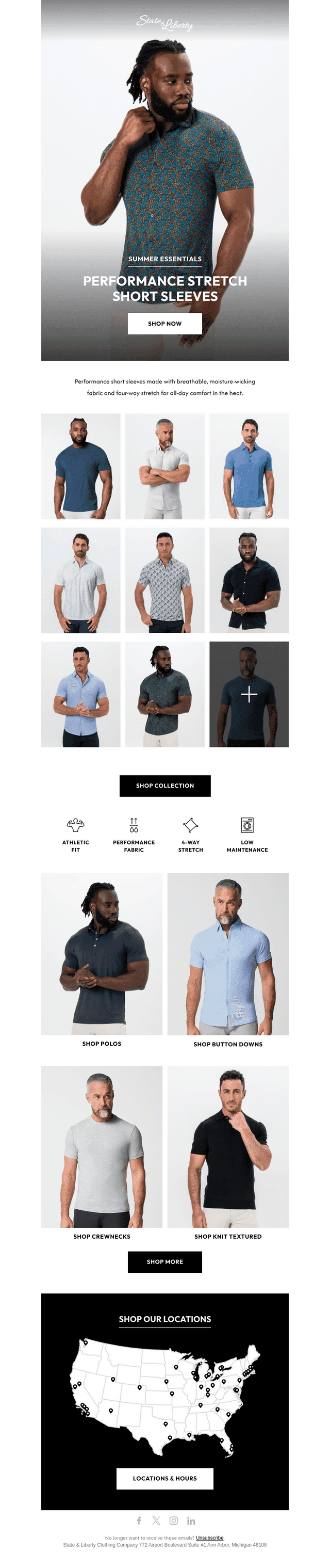 Summer Essentials: Performance Short Sleeves