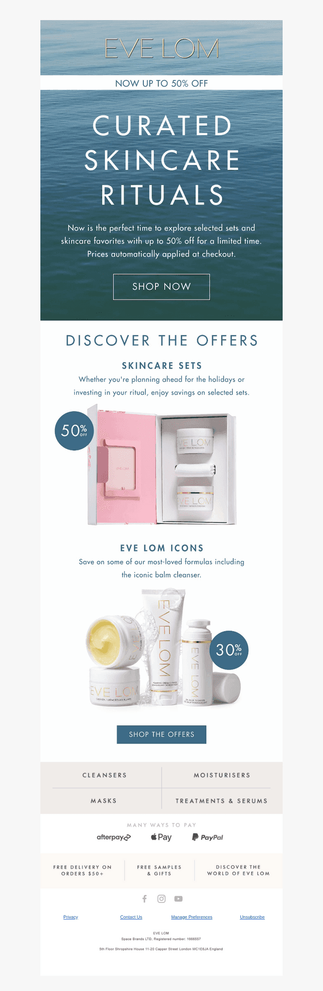 EVE LOM email from Fri, Jul 31, 2026