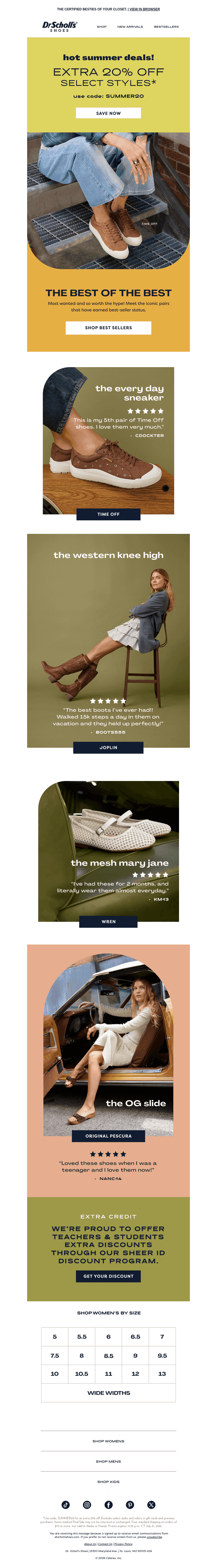 20% off ends today + CUTE 5-STAR STYLES! ⭐⭐⭐⭐⭐