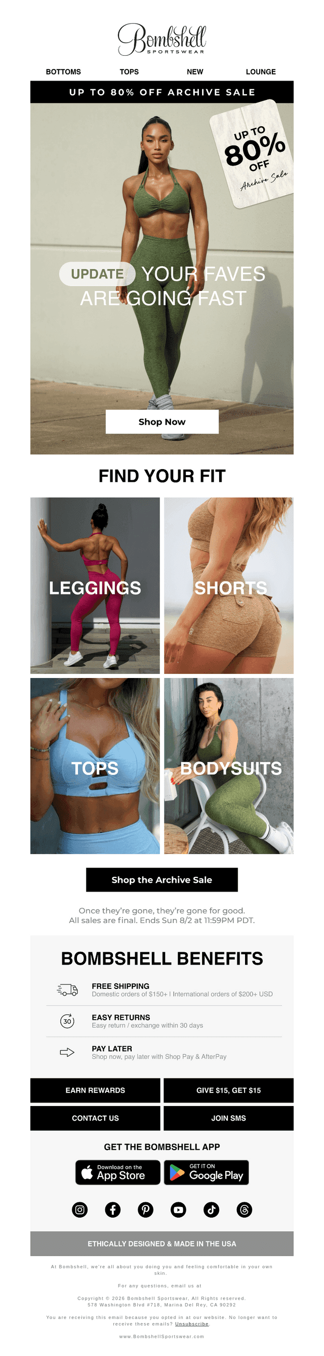 STILL UP TO 80% OFF!