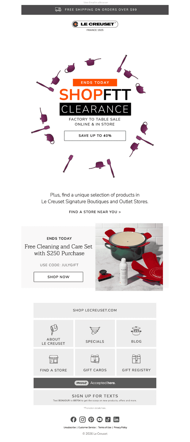 FTT Ends Tonight: Save up to 40%