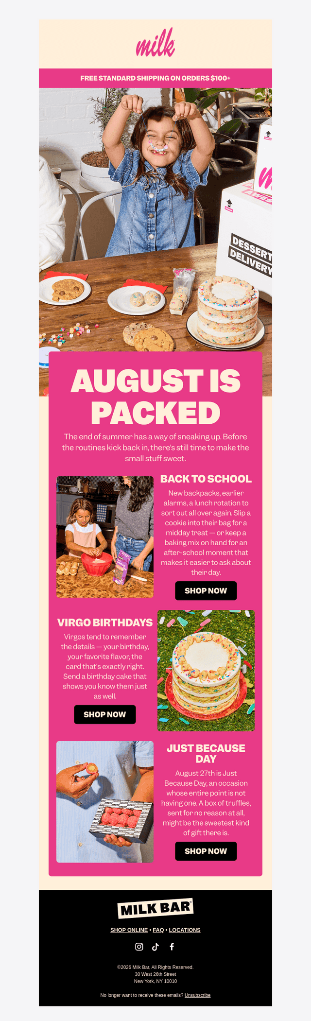 August’s got it going on ☀️