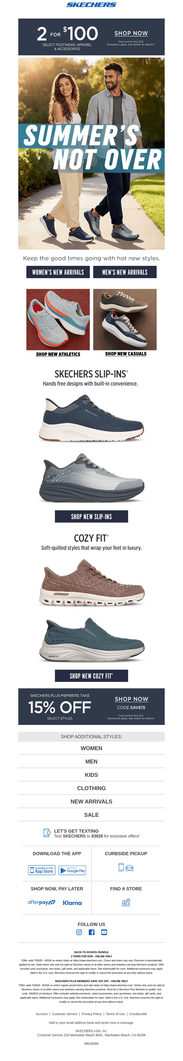 August's newest styles just landed