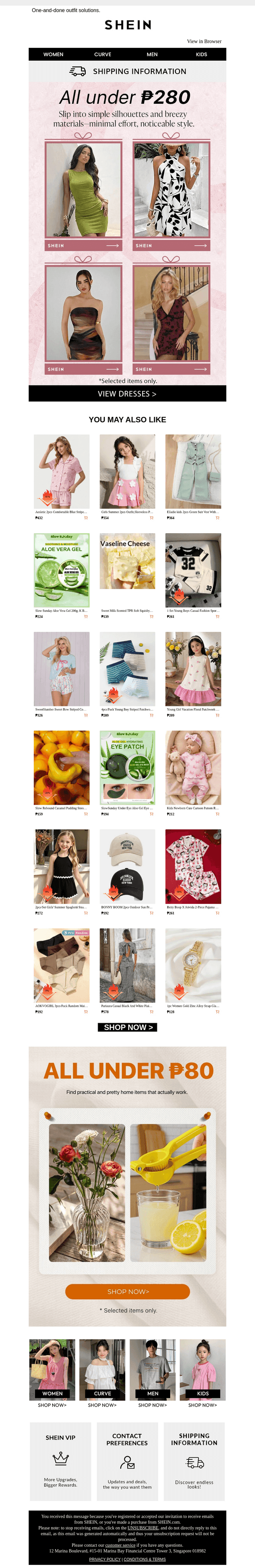 All under ₱280 | Dresses for Every Moment