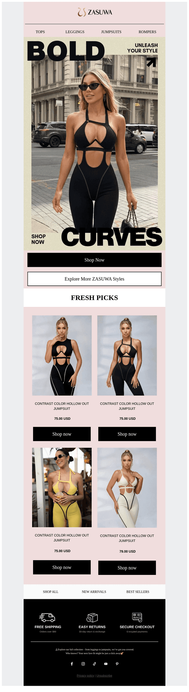 Turn Heads in a Statement Jumpsuit