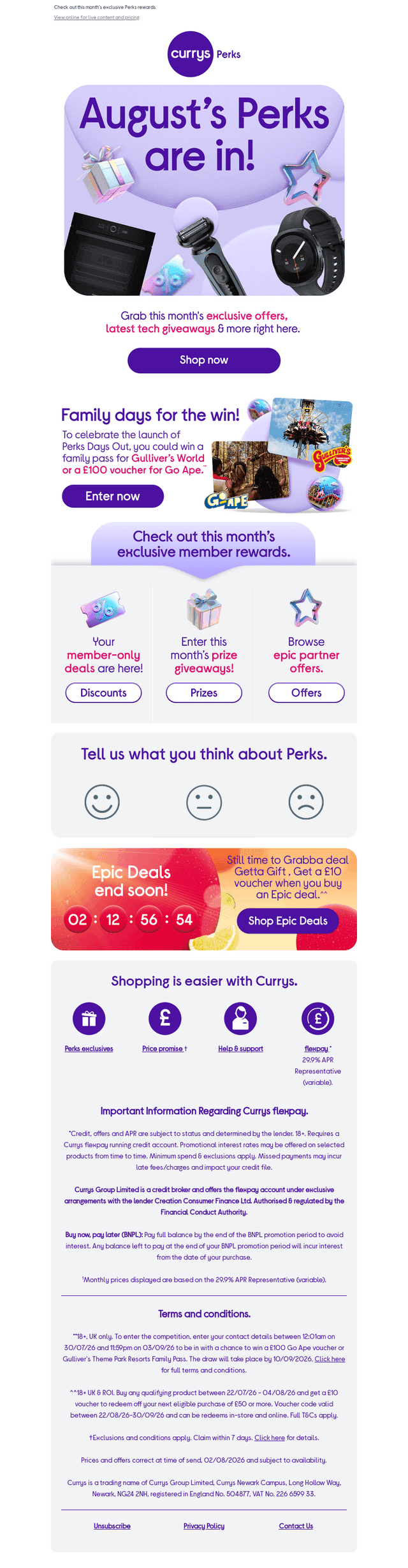 August's Perks are here!