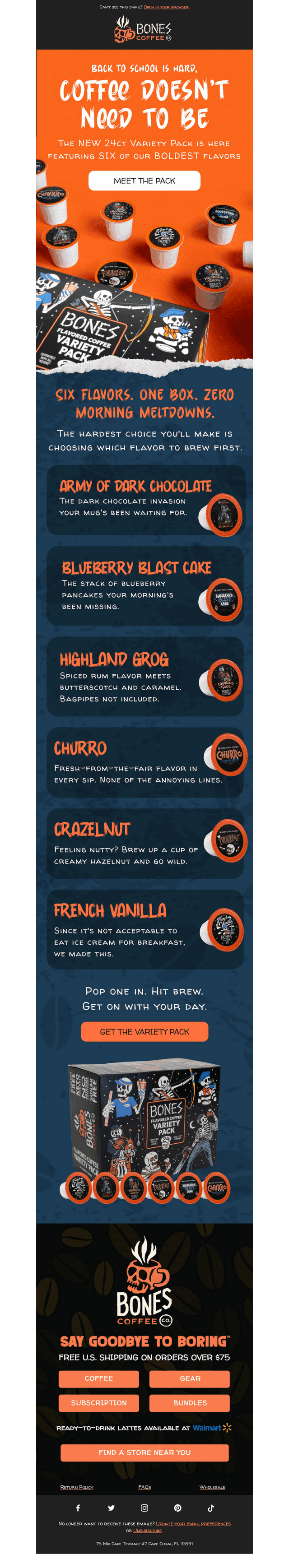 Just Brewed: NEW Bones Cups Variety Pack