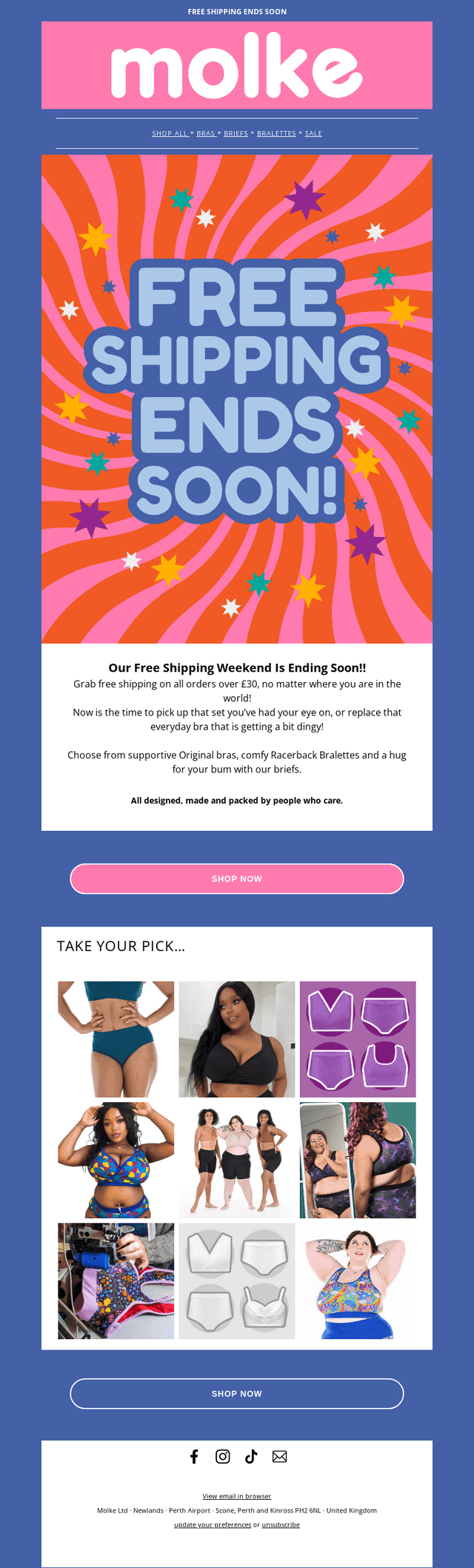 Free Shipping Ends Soon!