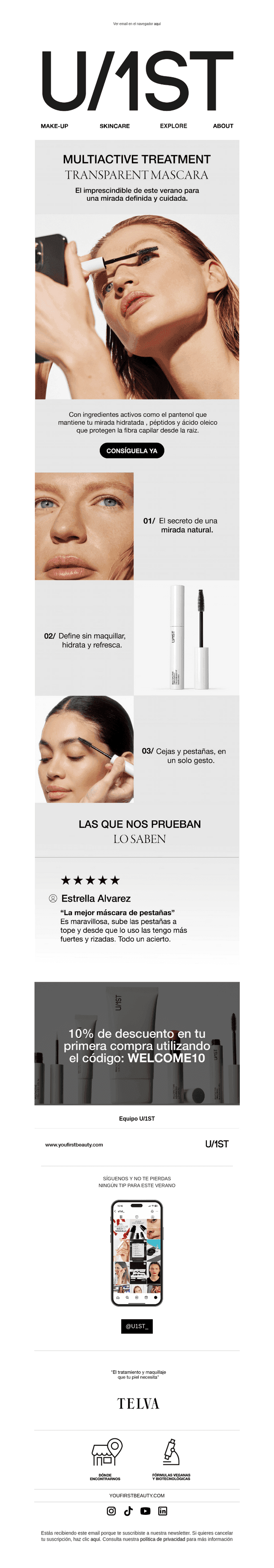 Transparent Mascara