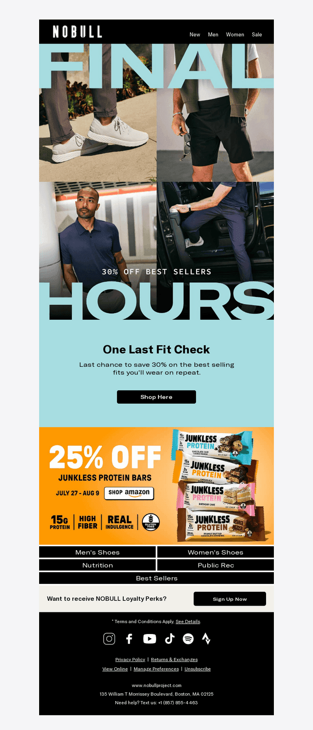 Last Chance: 30% Off Favorite Fits