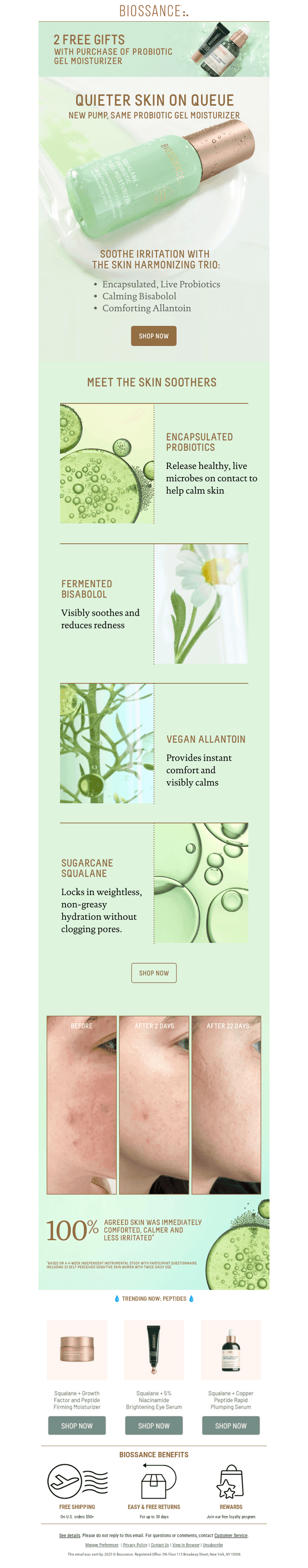 BIOSSANCE email from Sun, Aug 2, 2026