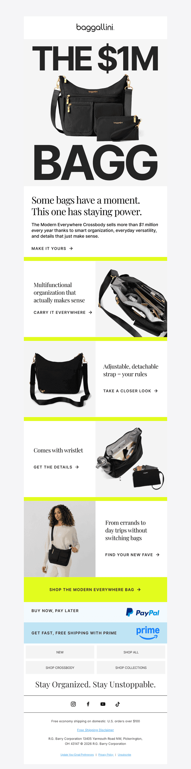The Bagg That Sells $1M Every Year