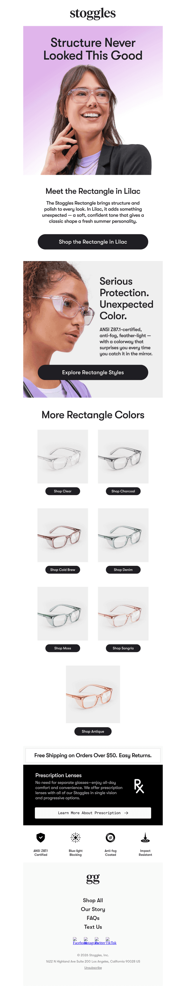 The Rectangle in Lilac — Professional Meets Playful