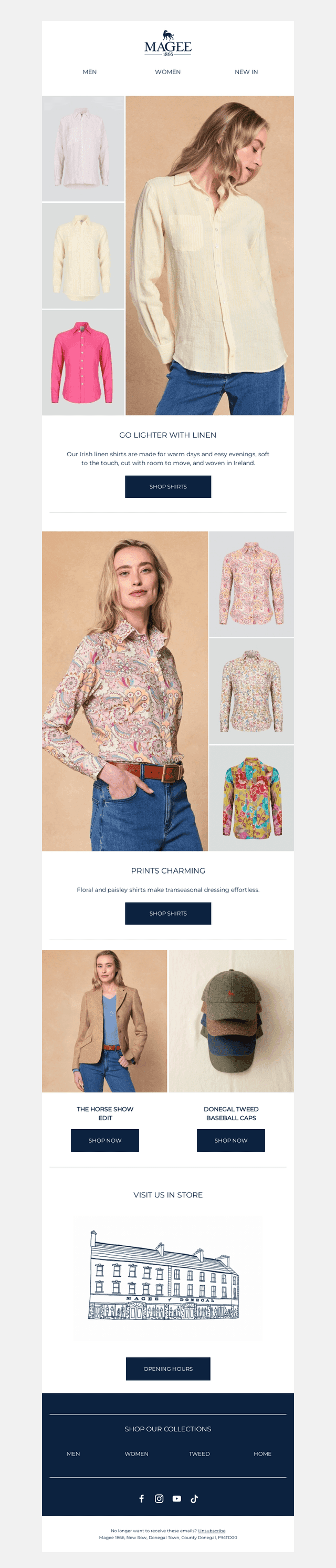 Shirts, sorted for whatever August brings​