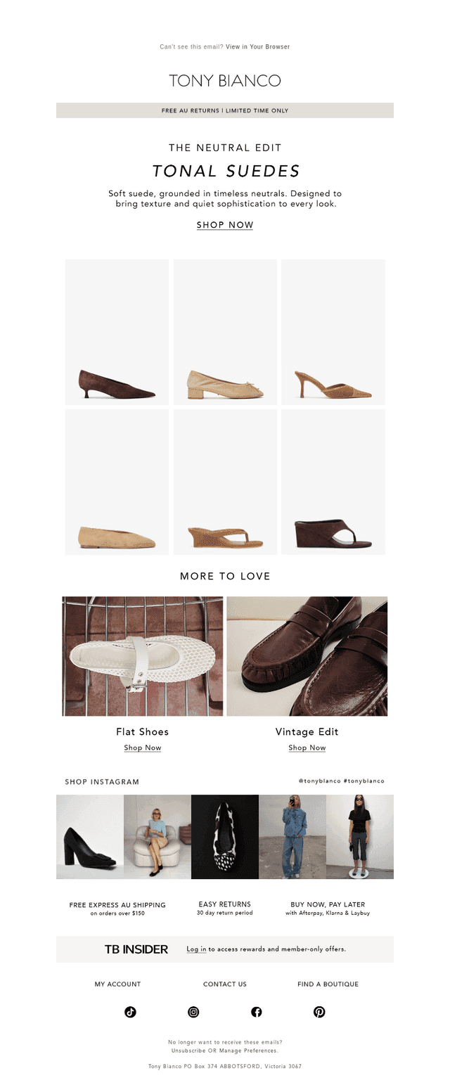 TONAL SUEDES