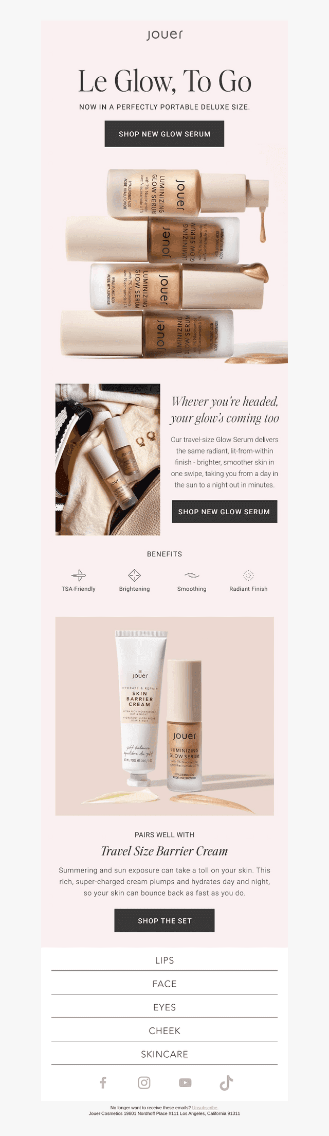 New! TSA-Friendly Glow Serum ✈️