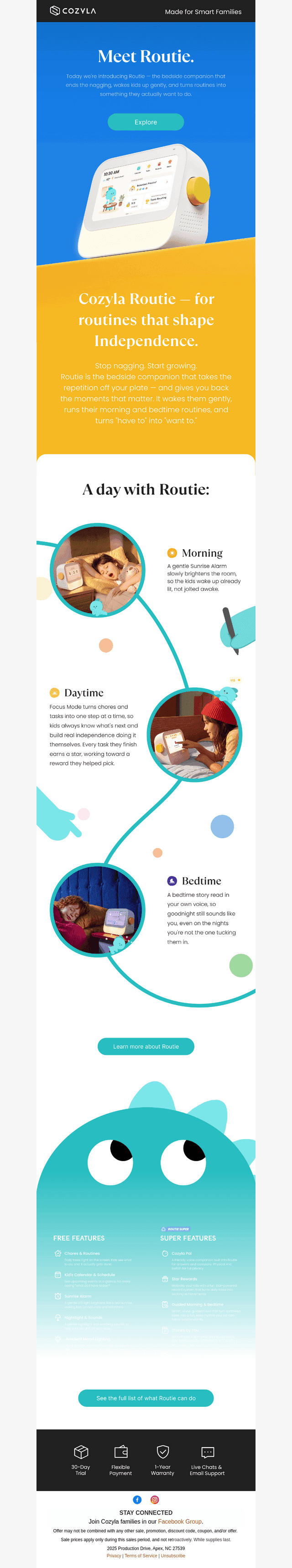Cozyla email from Tue, Aug 4, 2026