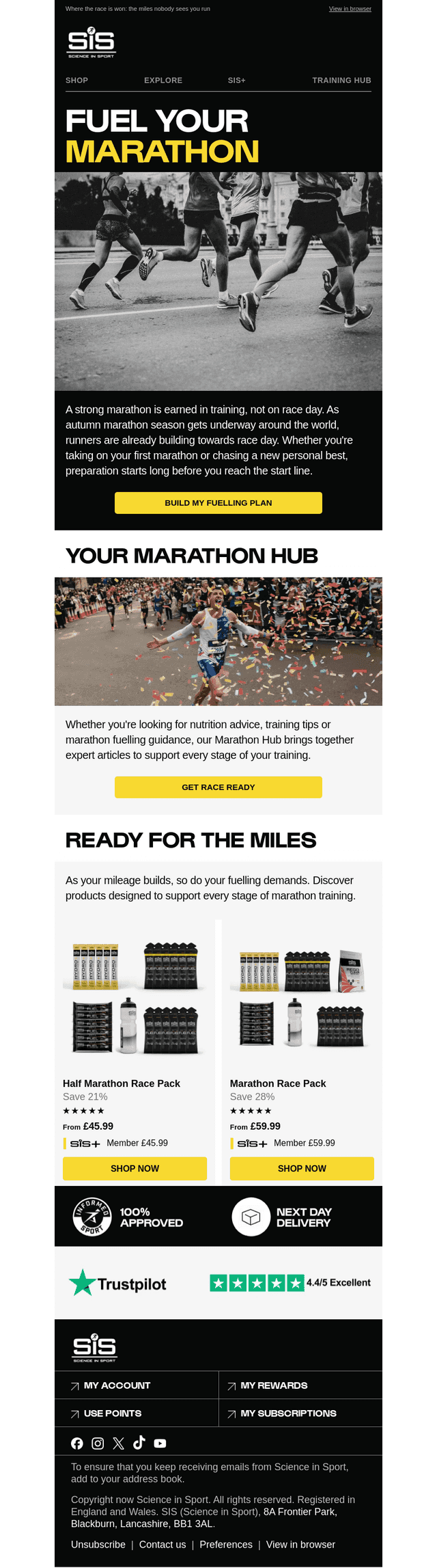 Science in Sport email from Tue, Aug 4, 2026