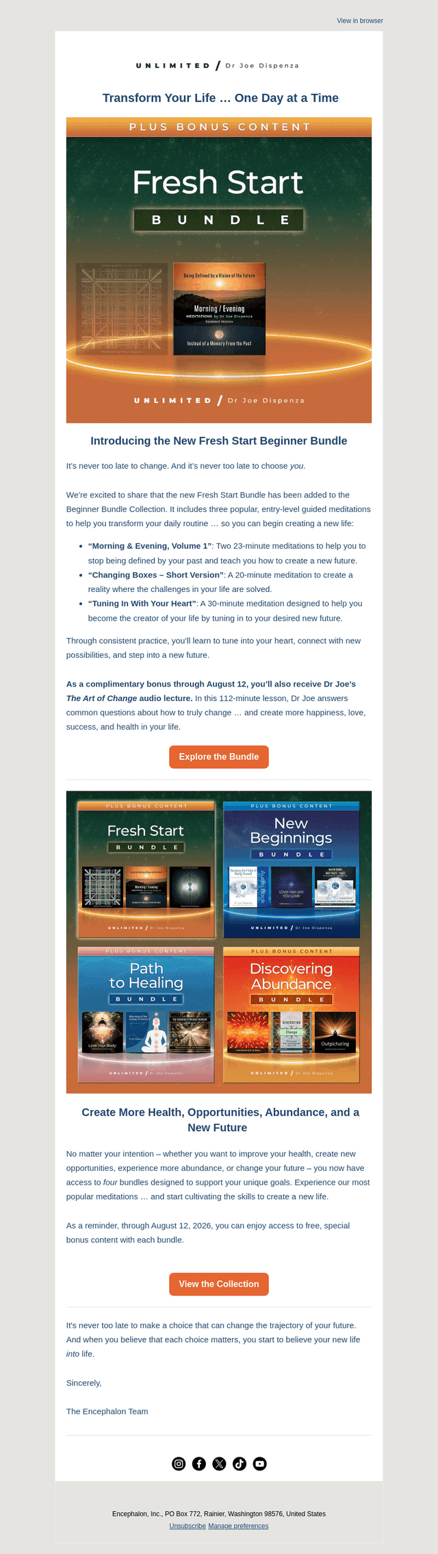 Introducing the Fresh Start Meditation Bundle