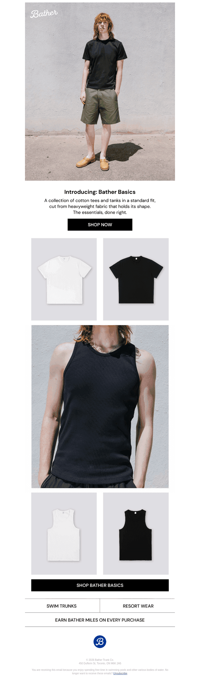 Introducing: Bather Basics