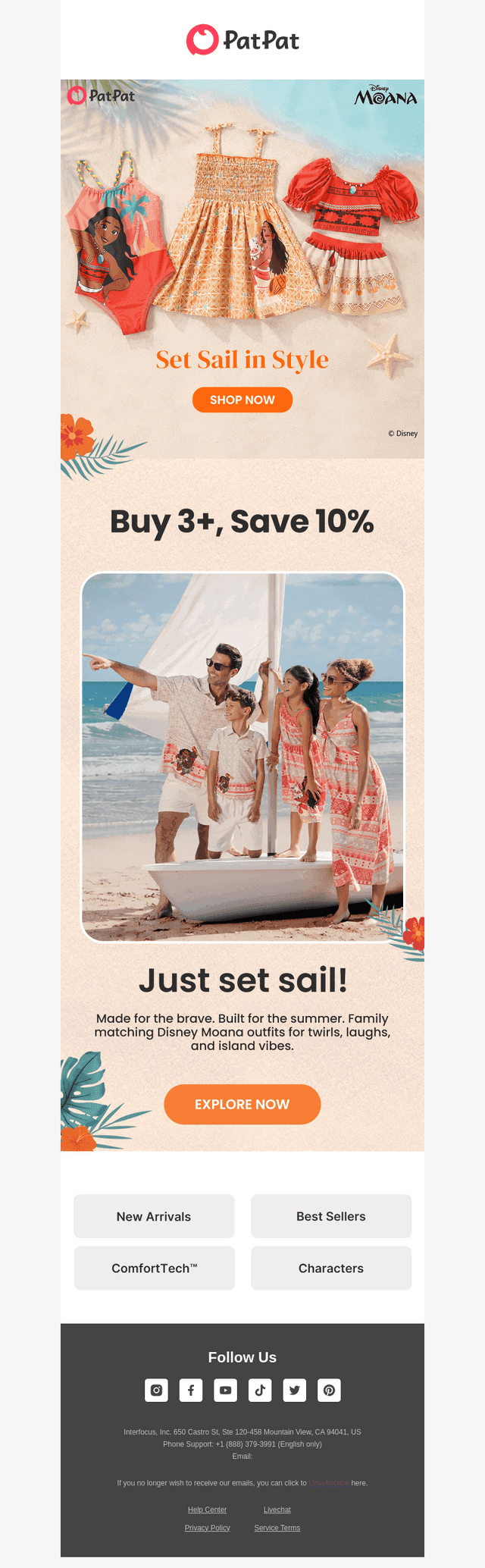 Set sail like Disney Moana 🚤