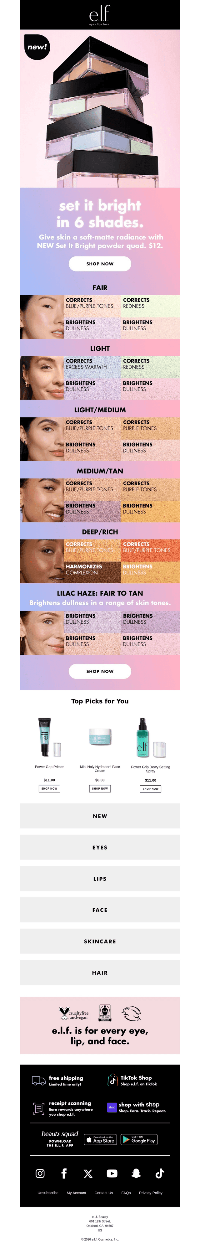 Find your shade & Set It Bright! 🤩