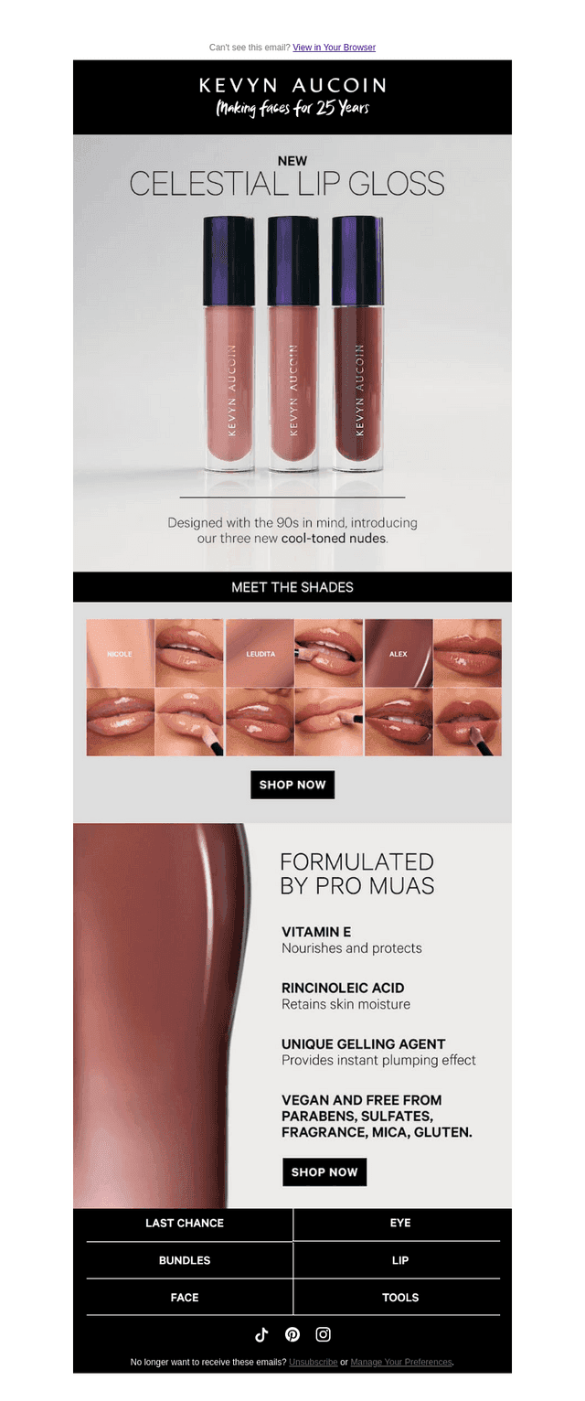 NEW Celestial Gloss Shades ARE HERE