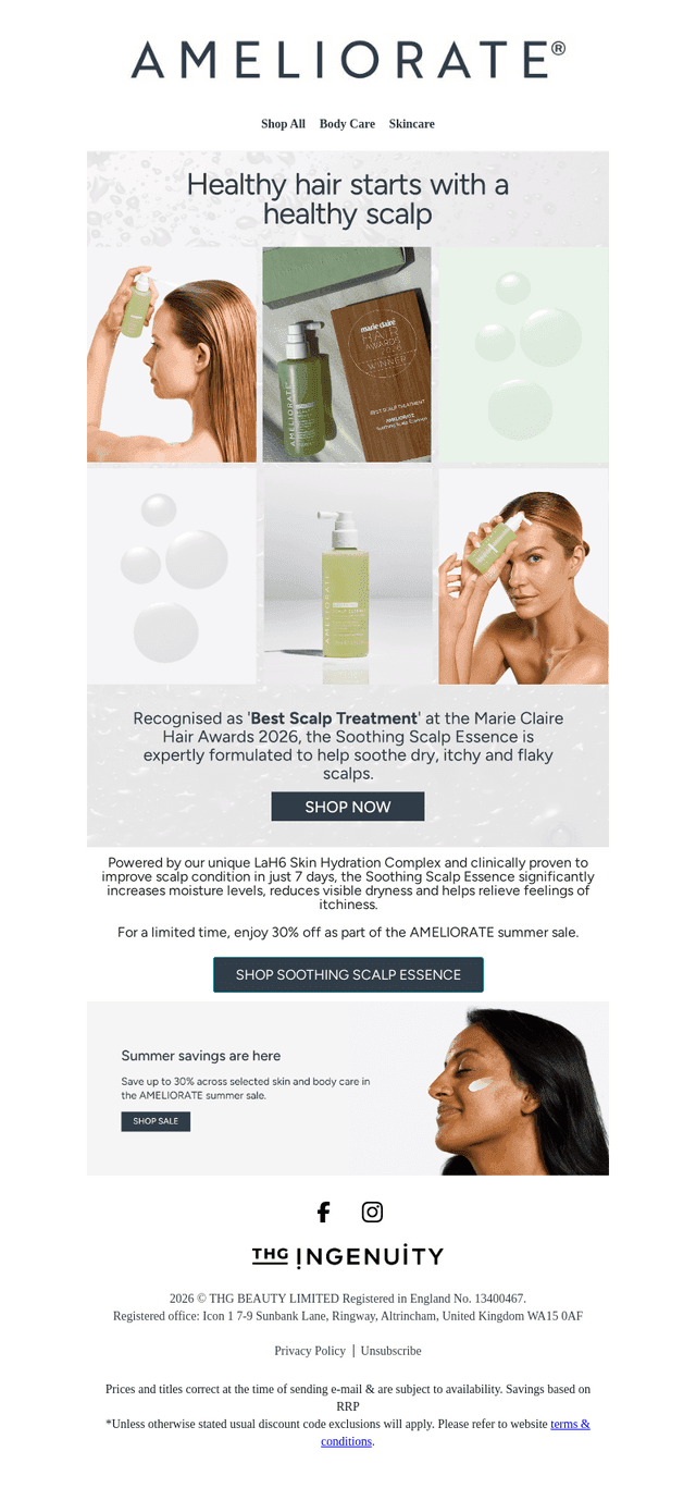Ameliorate UK email from Wed, Aug 5, 2026