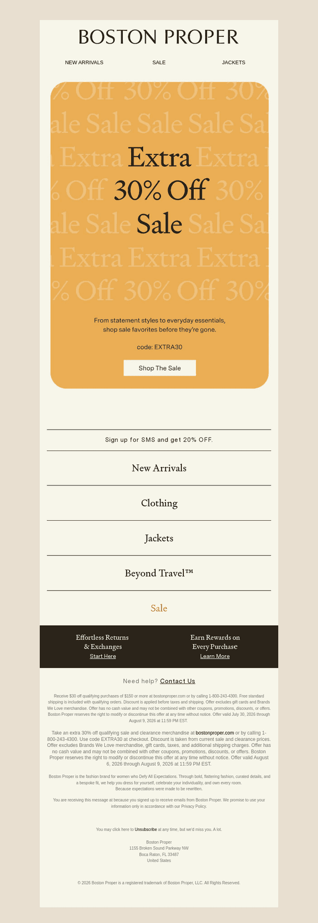 Extra 30% Off—The Best Finds Go First