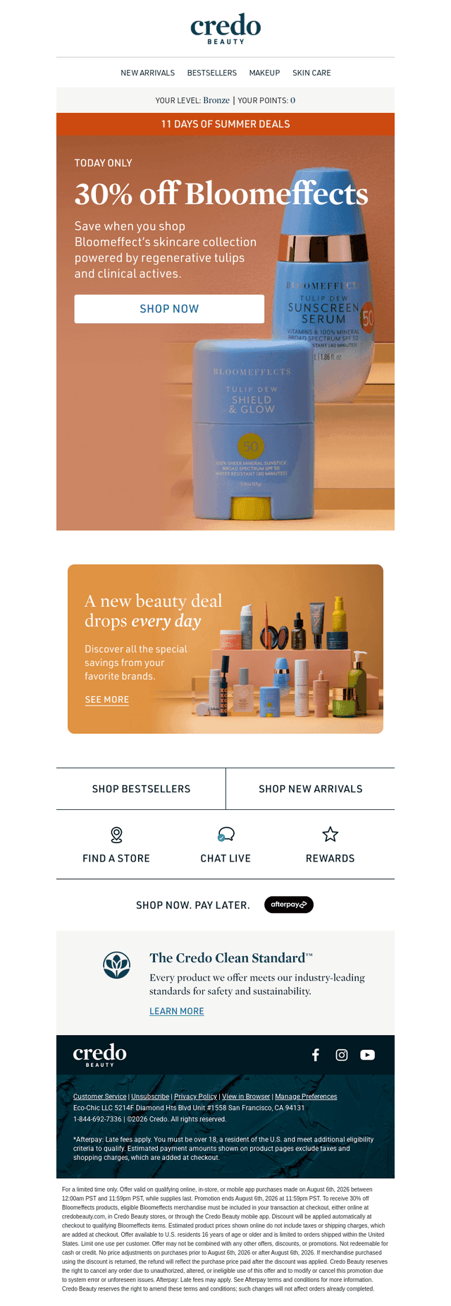30% off Bloomeffects, today only