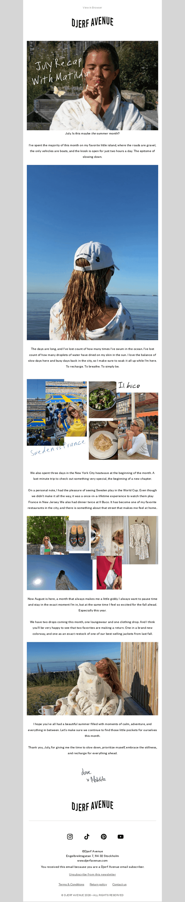 July Recap with Matilda 🍓