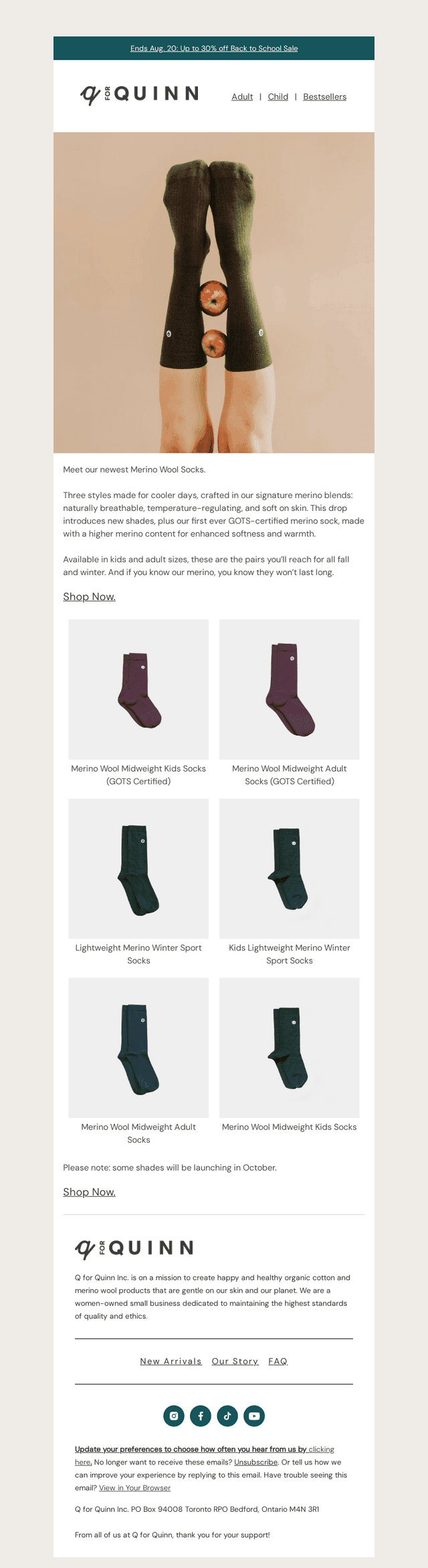 NEW: Merino Wool Socks